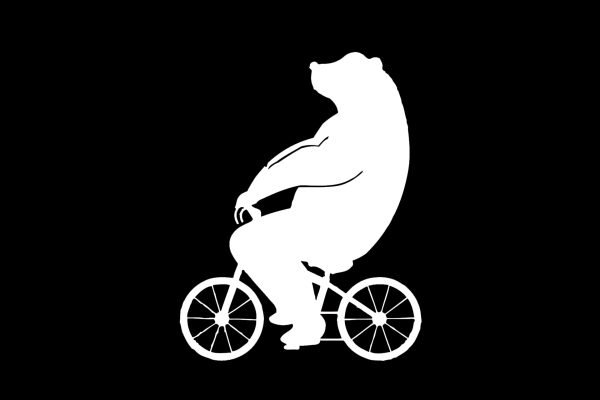 Bear riding bicycle t-shirt, Funny animal graphic tee, Quirky bear t-shirt design. Nature-inspired humor t-shirt. Unique bicycle-themed apparel, Soft and comfortable graphic tee, Unisex funny t-shirt for men and women