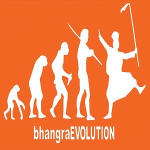 Bhangra Evolution T-Shirt – Celebrate the Dance of Tradition & Energy!