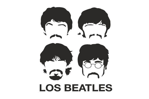 Beatles T-Shirt, Los Beatles Merchandise, Fab Four Hairstyles T-Shirt, Vintage Beatles Shirt, Beatles Fan Gift, 60s Music T-Shirt, Iconic Band Merch, Beatles Collection