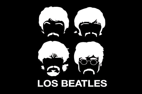 Beatles T-Shirt, Los Beatles Merchandise, Fab Four Hairstyles T-Shirt, Vintage Beatles Shirt, Beatles Fan Gift, 60s Music T-Shirt, Iconic Band Merch, Beatles Collection