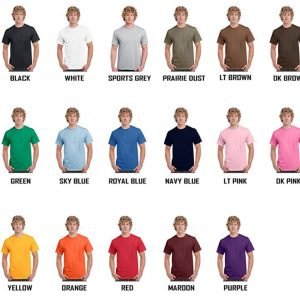 Premium Blank Cotton T-Shirts by Gildan – Comfort Meets Versatility