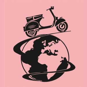 Vespa T-Shirt, Vespa Scooter T-Shirt, Travel-Themed T-Shirt, Adventure T-Shirt, Vintage Vespa Design, Unisex Travel T-Shirt, Vespa Lover Gift, Retro Scooter T-Shirt, Top of the World T-Shirt, Unique Vespa Apparel.