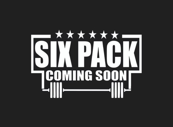 Funny Gym T-Shirt, Six Pack Coming Soon Shirt, Workout Motivation Tee, Gym Humor T-Shirt, Weightlifting Funny Shirt, Fitness Joke T-Shirt, Barbell & Stars Design, Bodybuilding Gift Idea